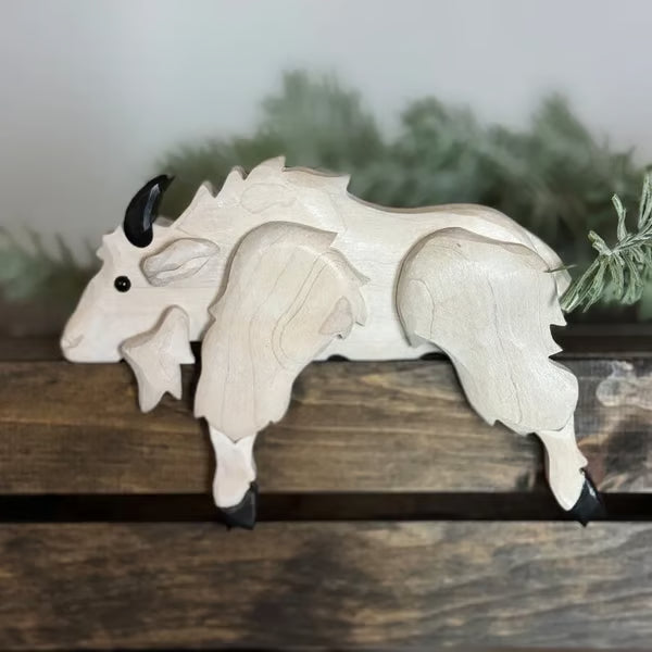 Carved Wooden Decor