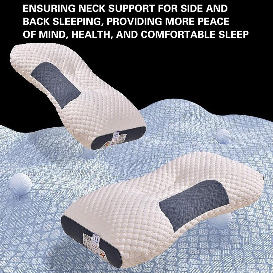 Glosrity 💥 Big Sale 50% OFF💥 Dotmalls™ Antibacterial Neck Support Sleep-Aid Massage Pillow